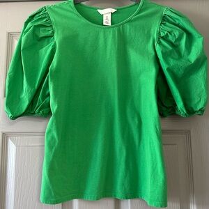 H&M Emerald Green Top